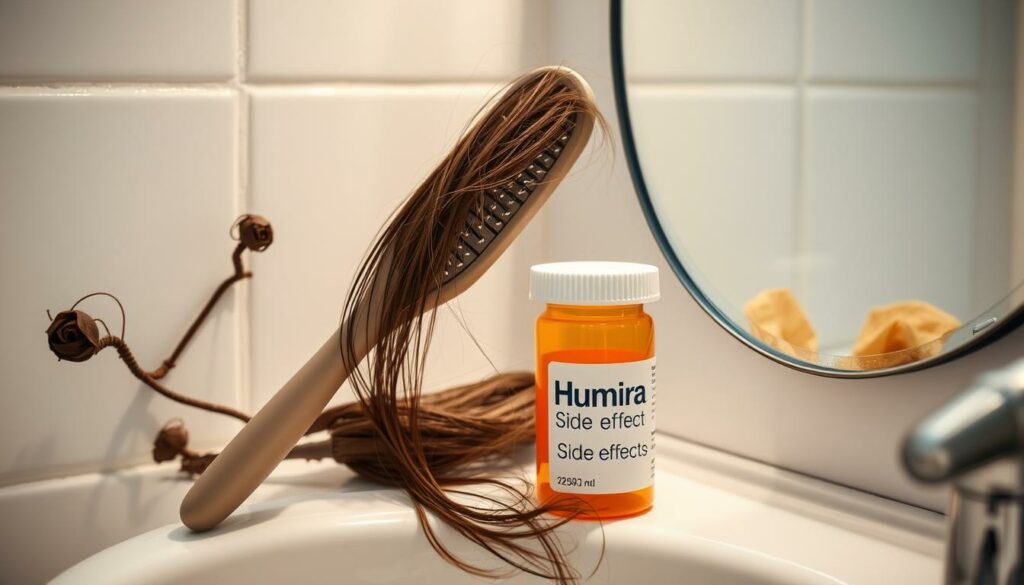 does humira cause hair loss