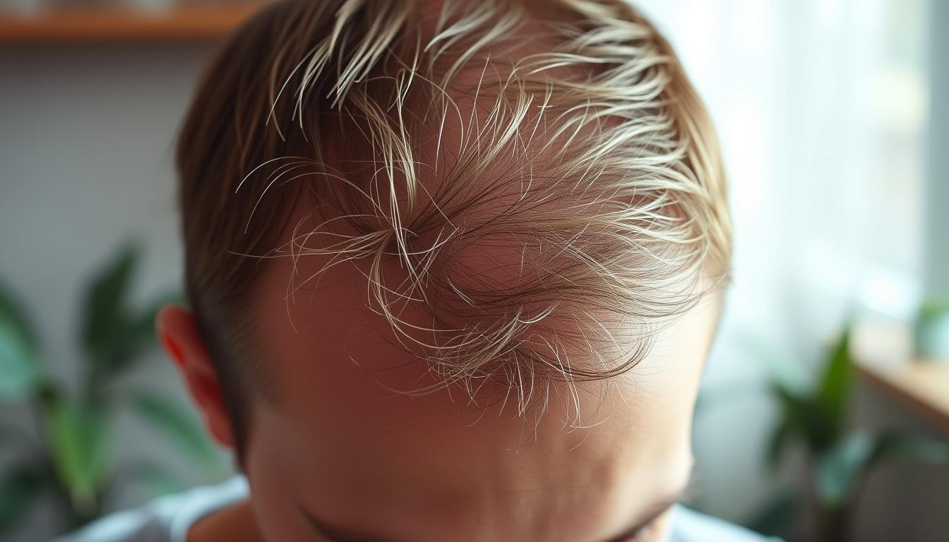 hair loss at temples